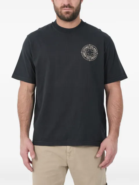 Stone Island camiseta con logo estampado