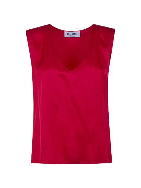 Blugirl V-neck sleeveless top