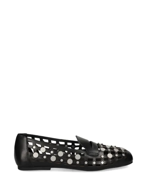 Ash Bali cut-out studded loafers