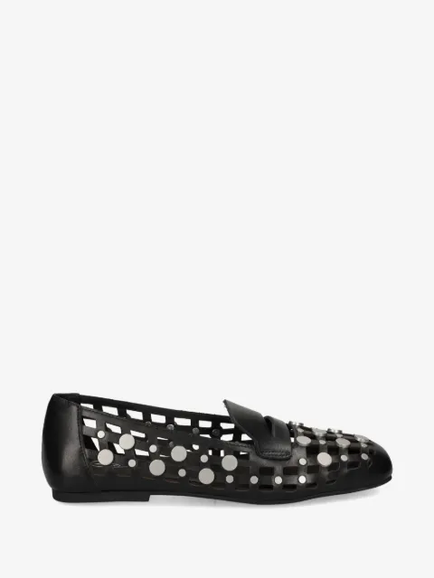 Ash Bali cut-out studded loafers