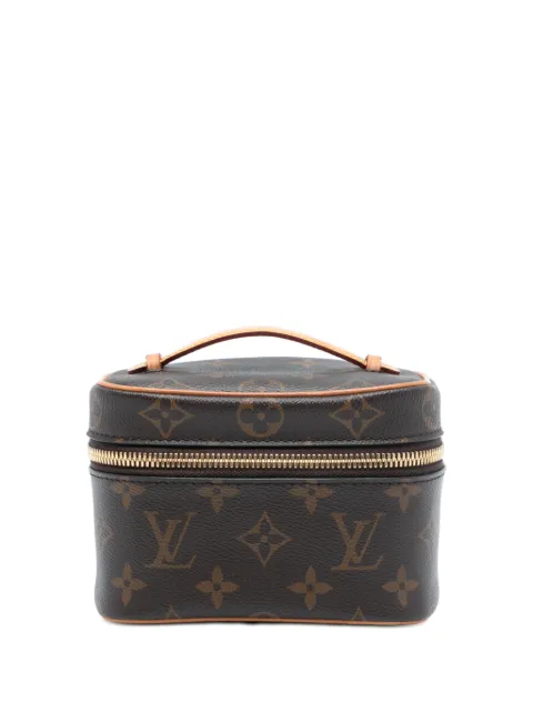 Louis Vuitton Pre-Owned 2021-2025 Monogram Nice Nano Case vanity bag