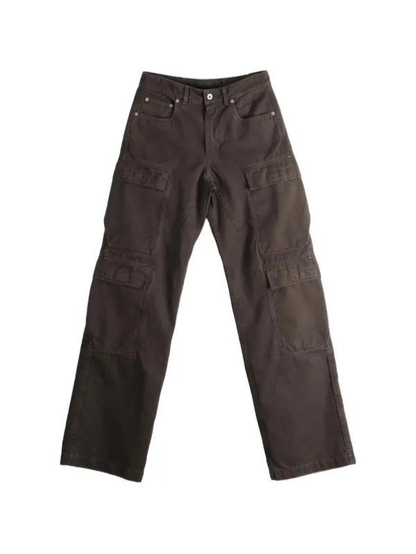 Rick Owens DRKSHDW multi-pocket Cargo Pants | Brown | FARFETCH