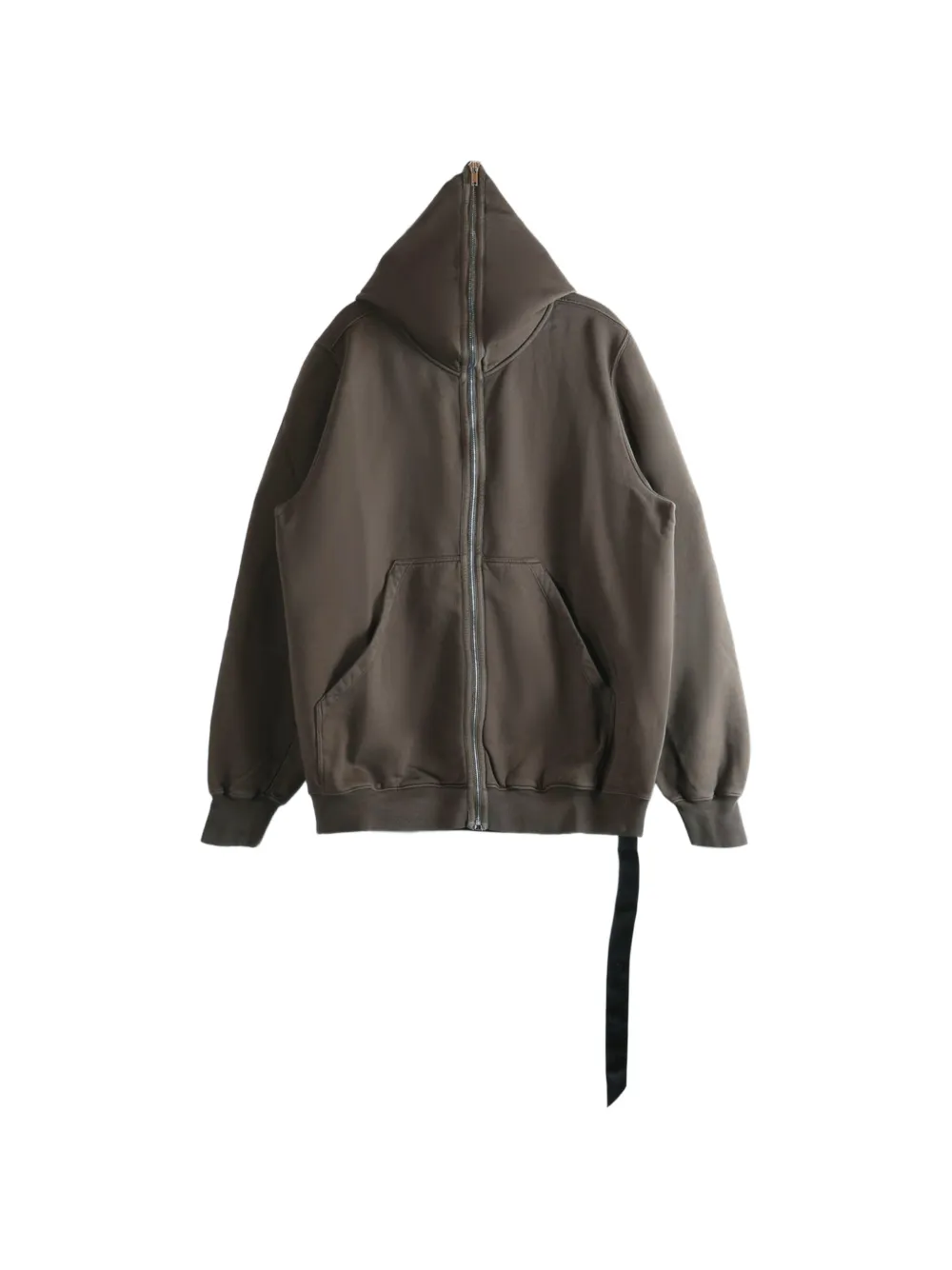 Rick Owens DRKSHDW Mountain zip-up hoodie - Marrone