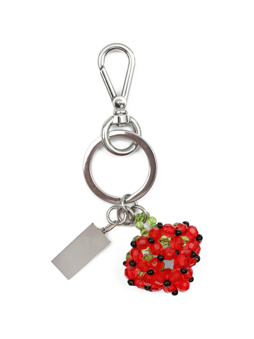  Mm6 Maison Margiela Strawberry-shape Keyring - Red 