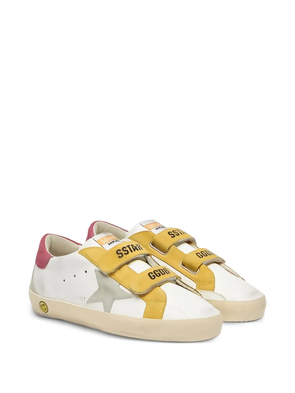 Golden Goose Kids Old School sneakers Wit