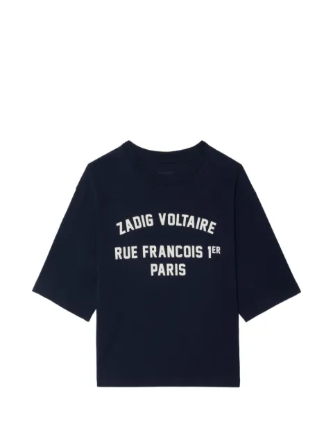 Zadig&Voltaire Taida Paris cotton T-shirt