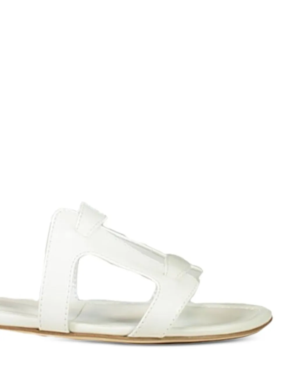 Manolo Blahnik Uitgesneden sandalen Wit