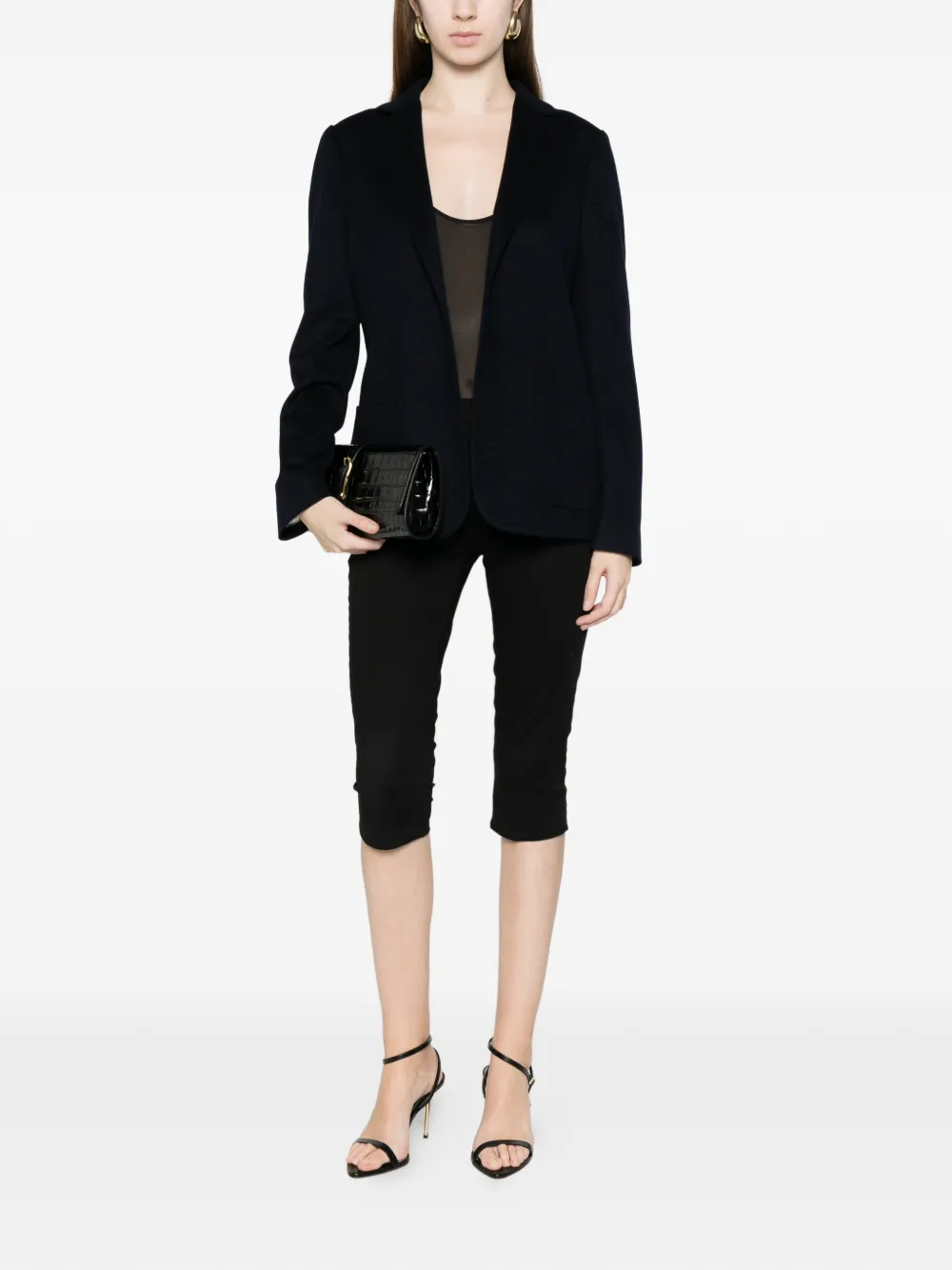  Kiton Single-breasted Blazer - Blue 
