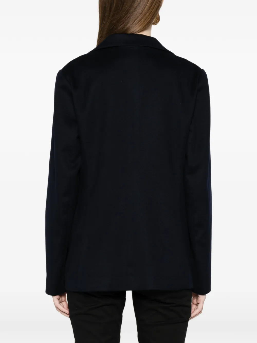 Kiton Blazer met enkele rij knopen Blauw