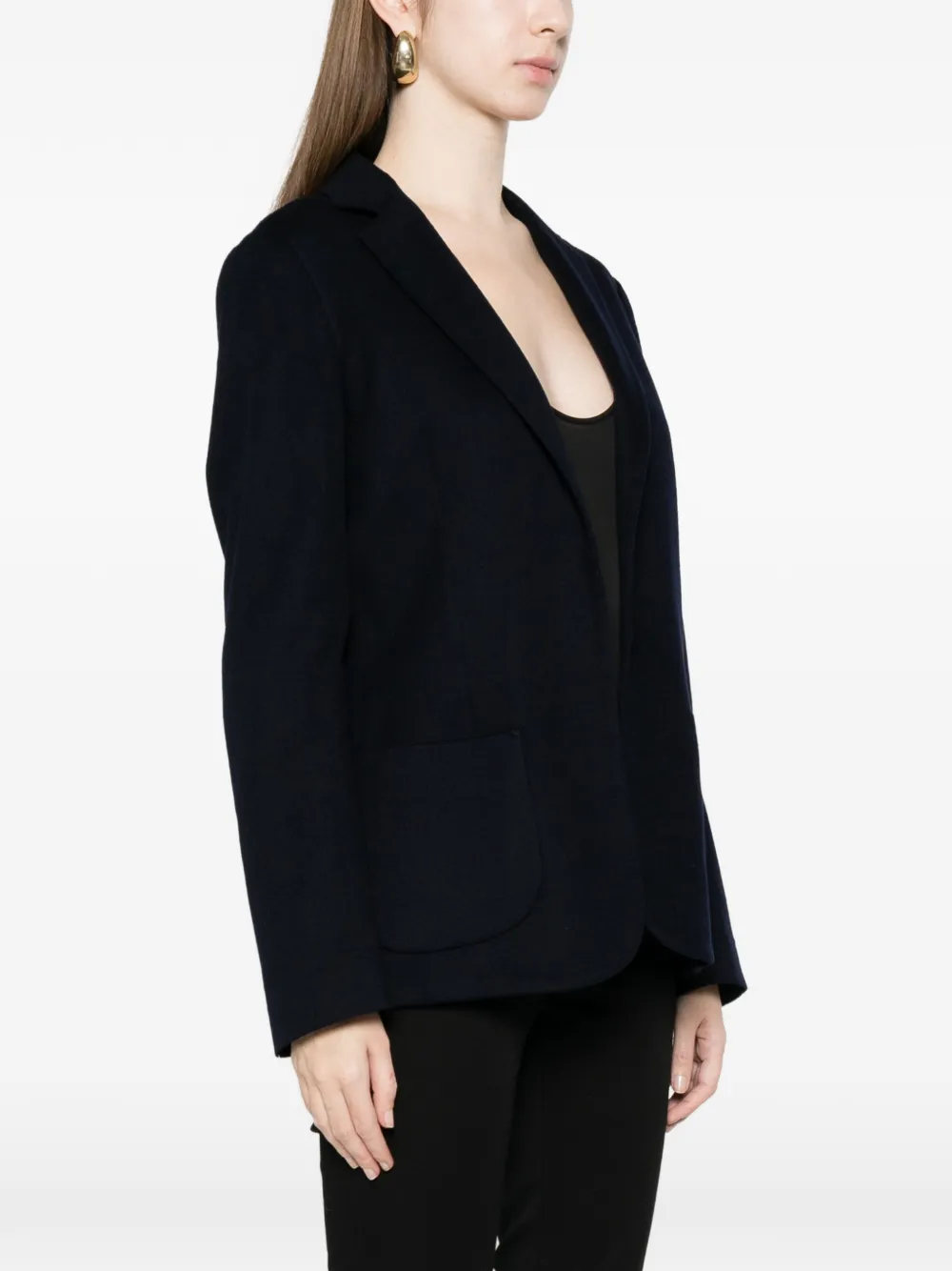  Kiton Single-breasted Blazer - Blue 