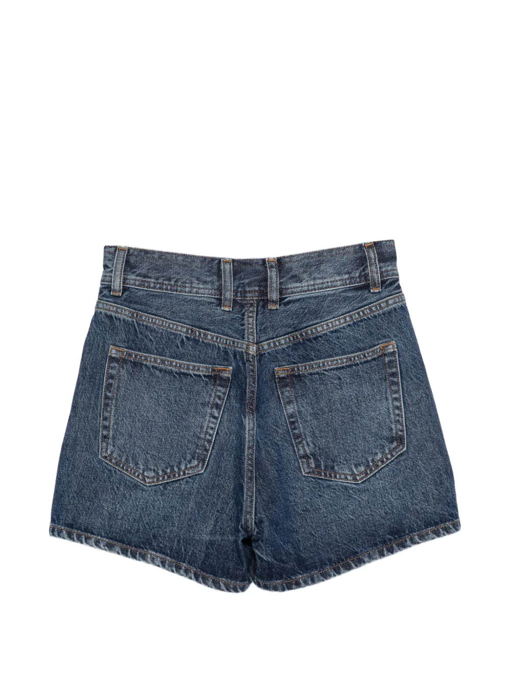  Frame The Dockside Denim Shorts - Blue 