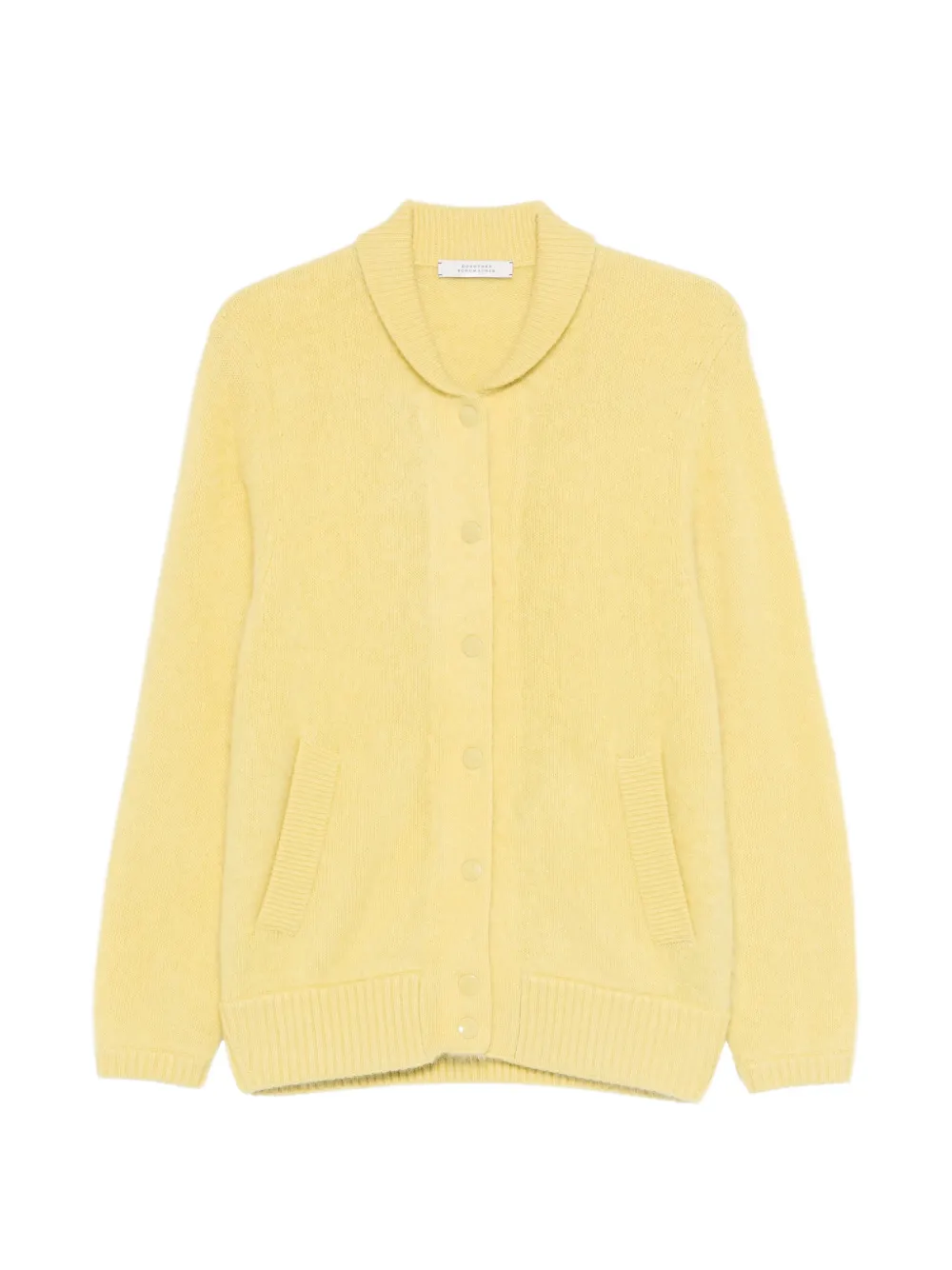 Dorothee Schumacher side-pocket knitted cardigan - Giallo