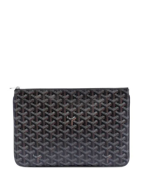 Goyard Pre-Owned 2016 Goyardine Senat MM clutch bag