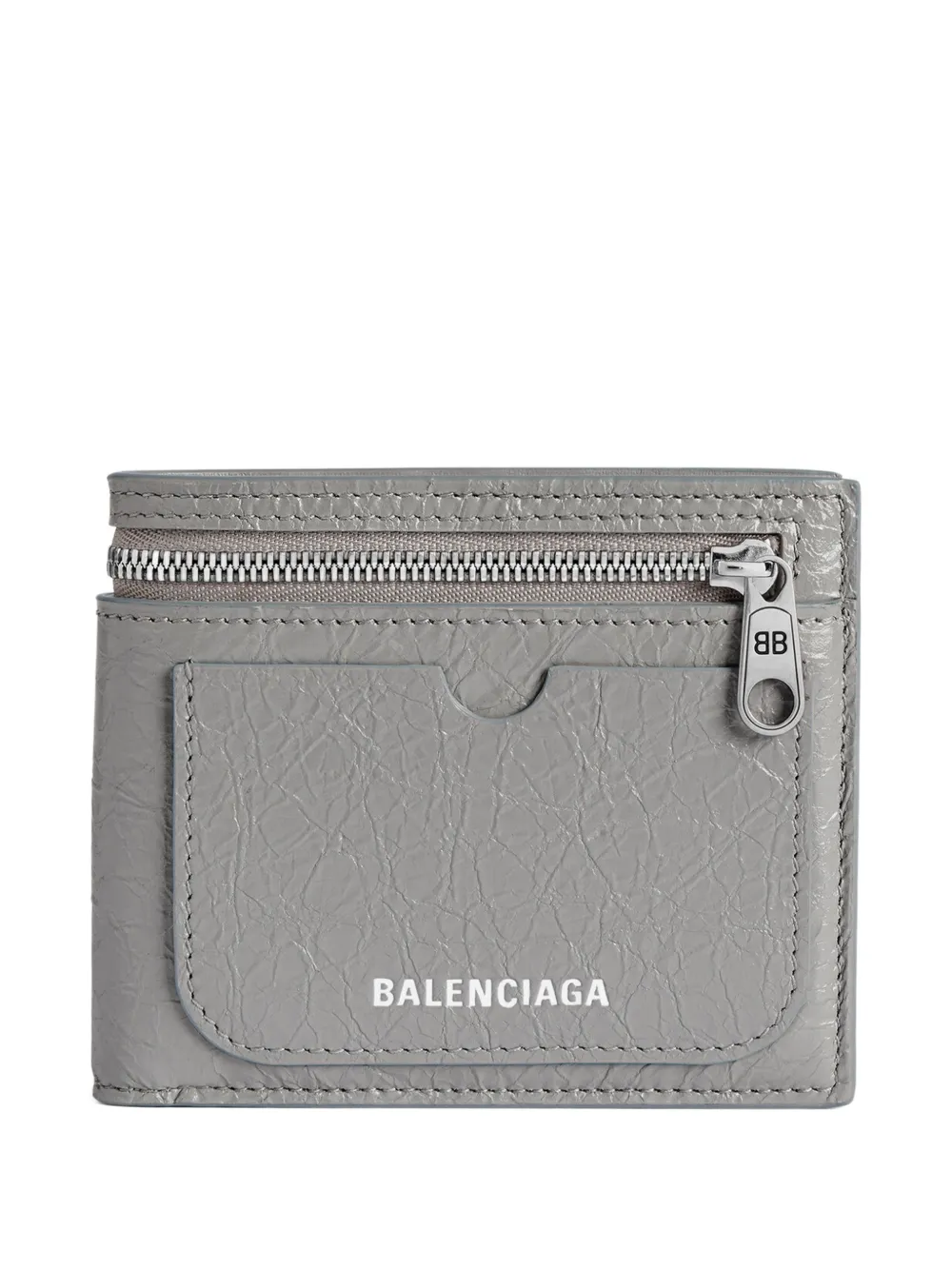 Balenciaga bi-fold wallet - Grigio