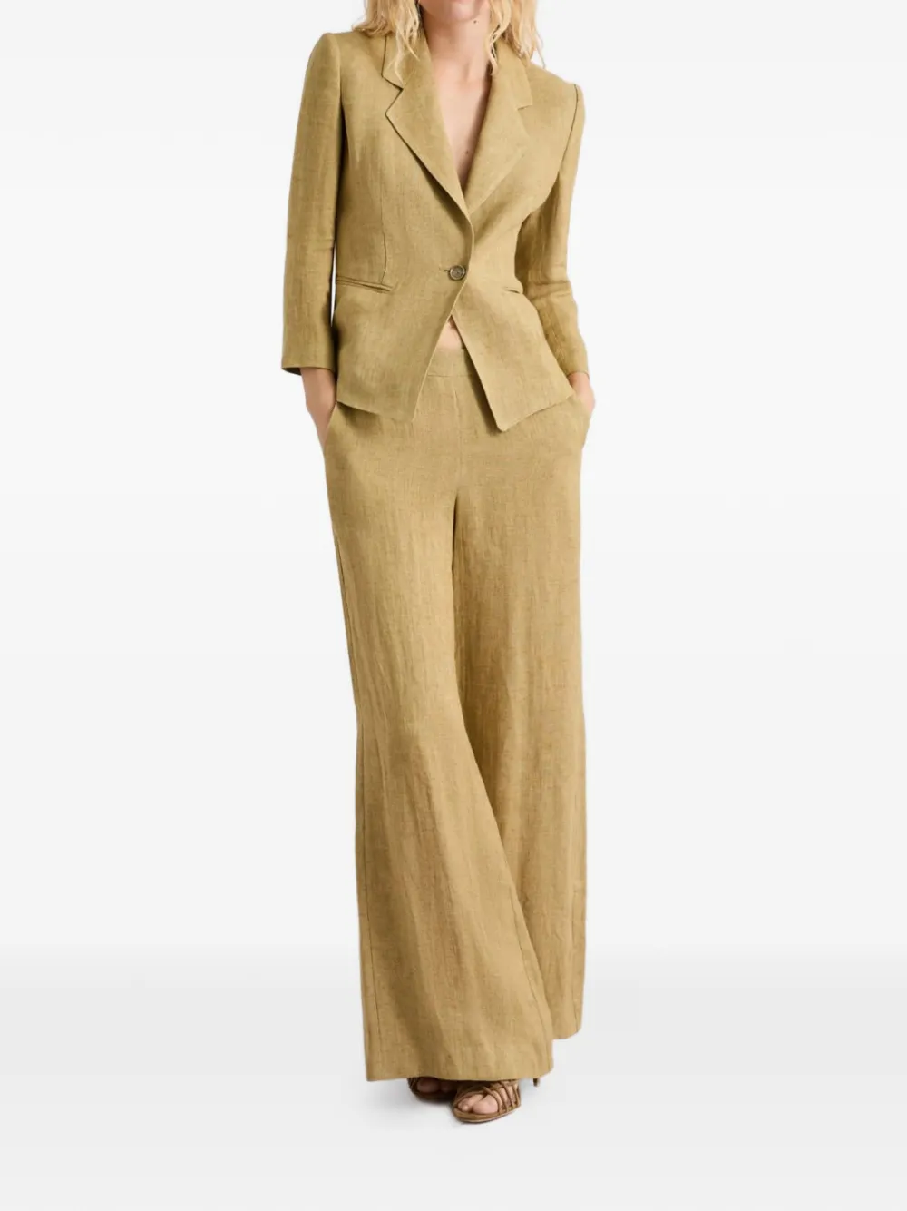  Marella Linen Trousers - Neutrals 