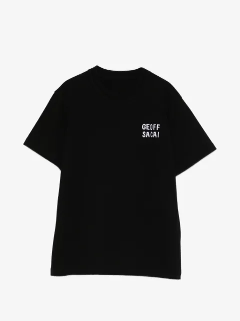 sacai Geoff print T-shirt