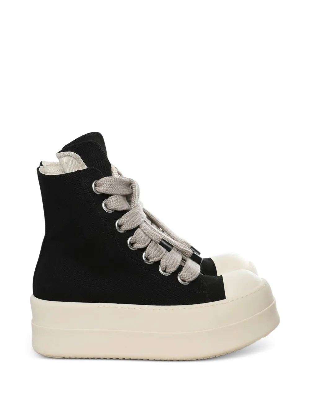 Rick Owens DRKSHDW platform high-top sneakers Zwart