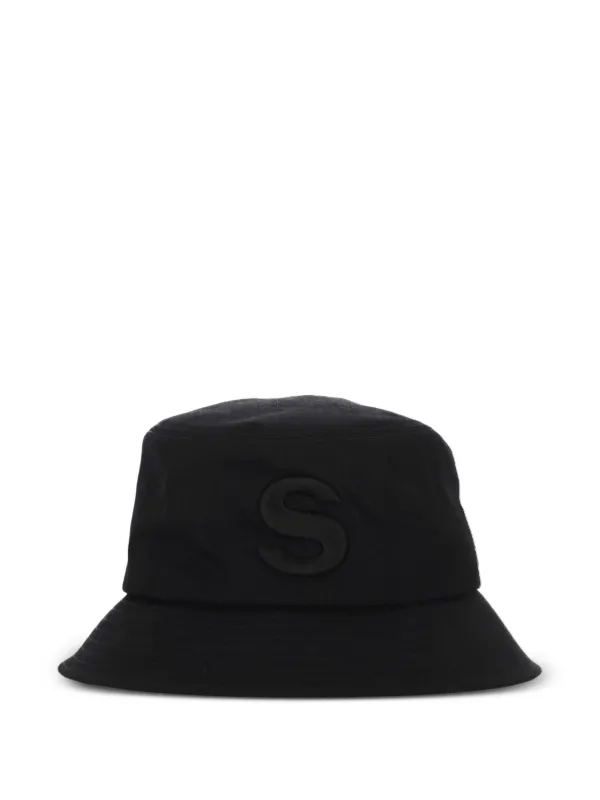 sacai 黒 バケットハット ジッパー付き Sacai バケットハット | ブラック | FARFETCH JP