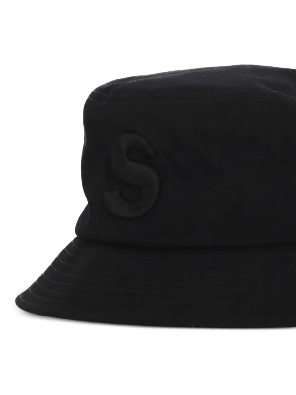 Sacai バケットハット | ブラック | FARFETCH JP