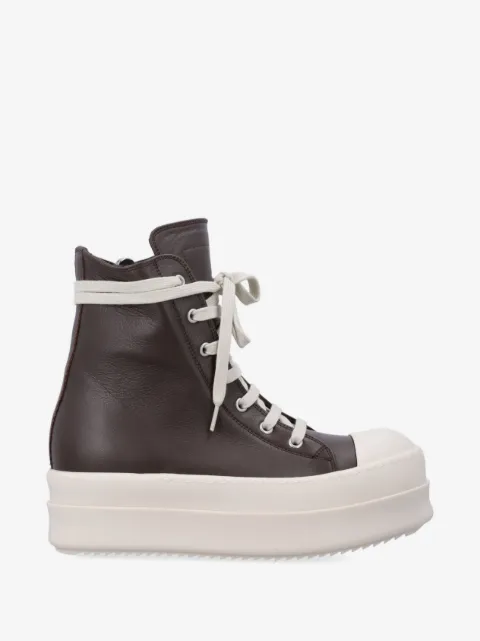 Rick Owens baskets à lacets