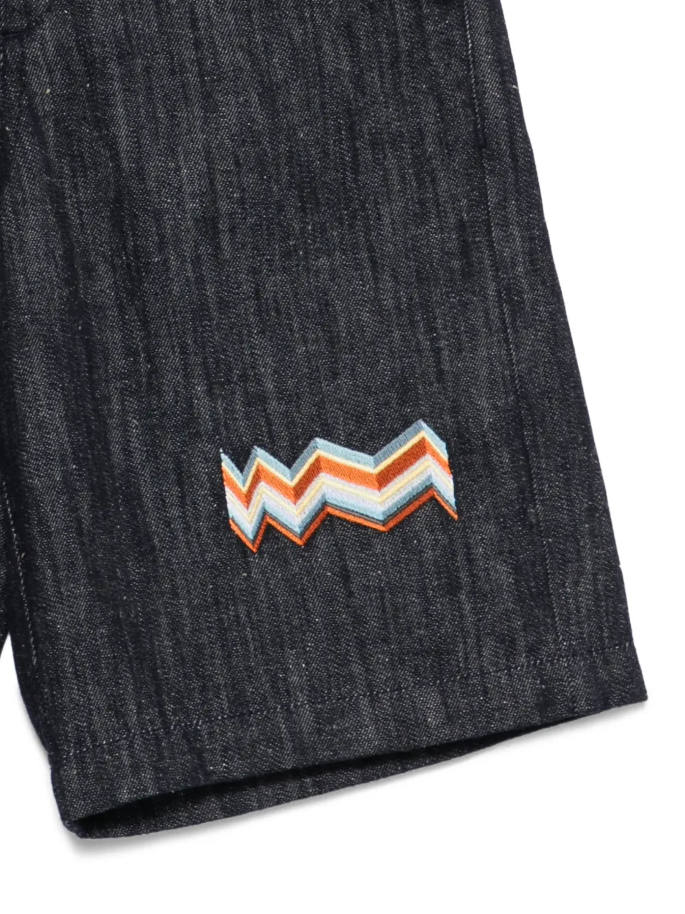  Missoni Kids Button-fastening Shorts - Blue 