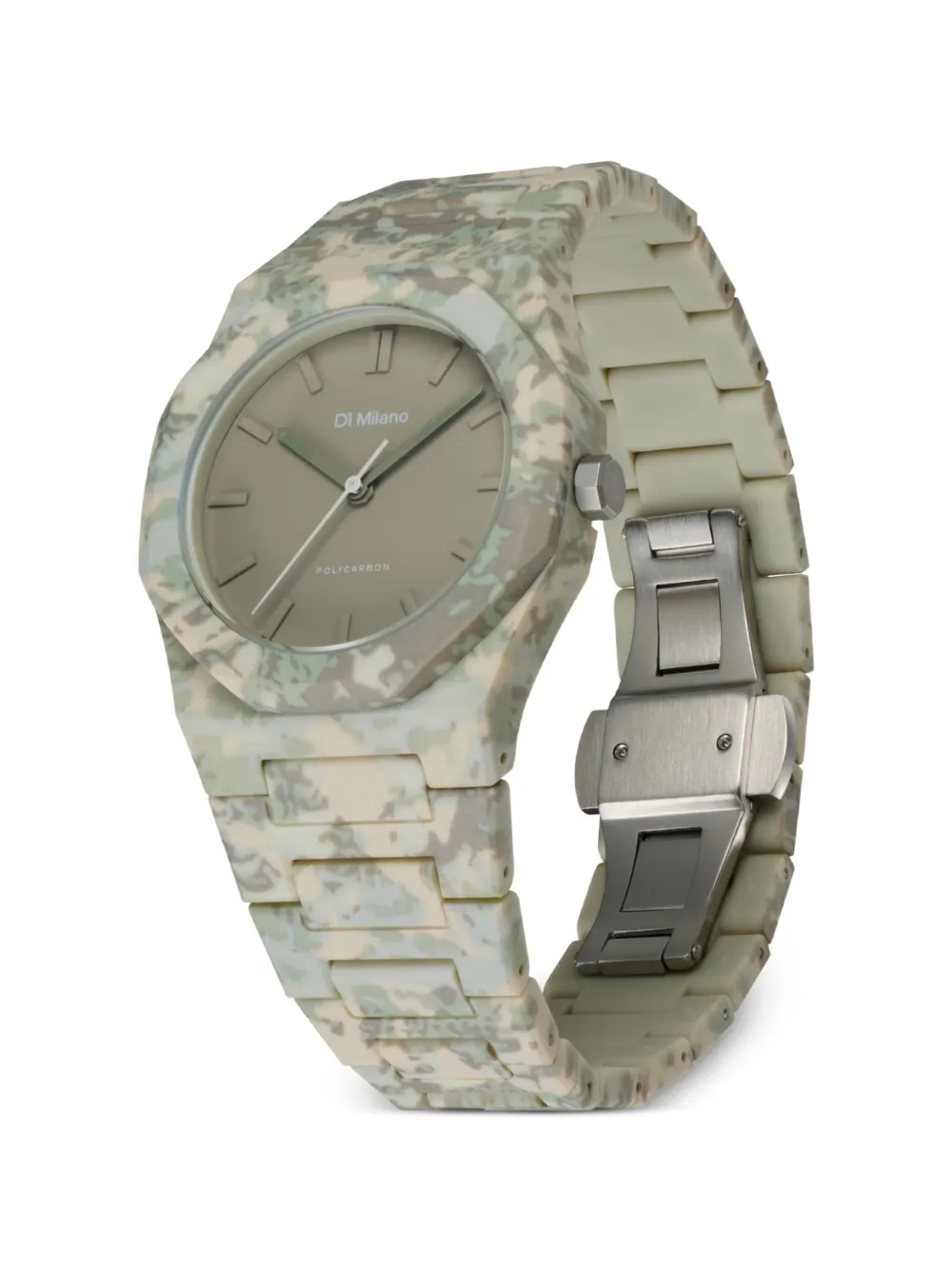  D1 Milano Polycarbon 40.5mm Watch - Green 