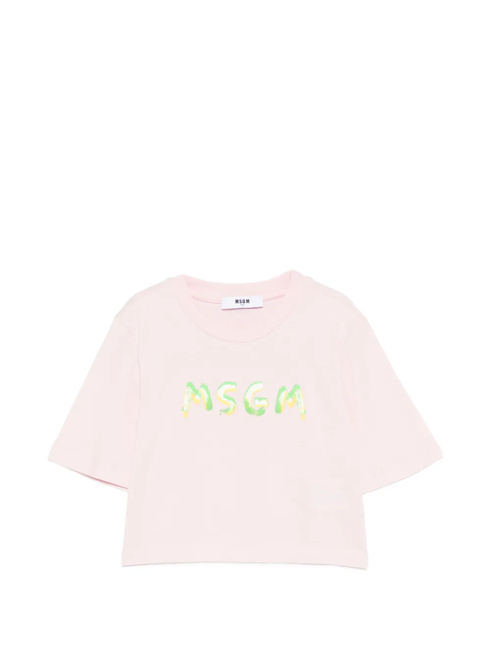 MSGM Kids short-sleeved T-shirt - Rosa
