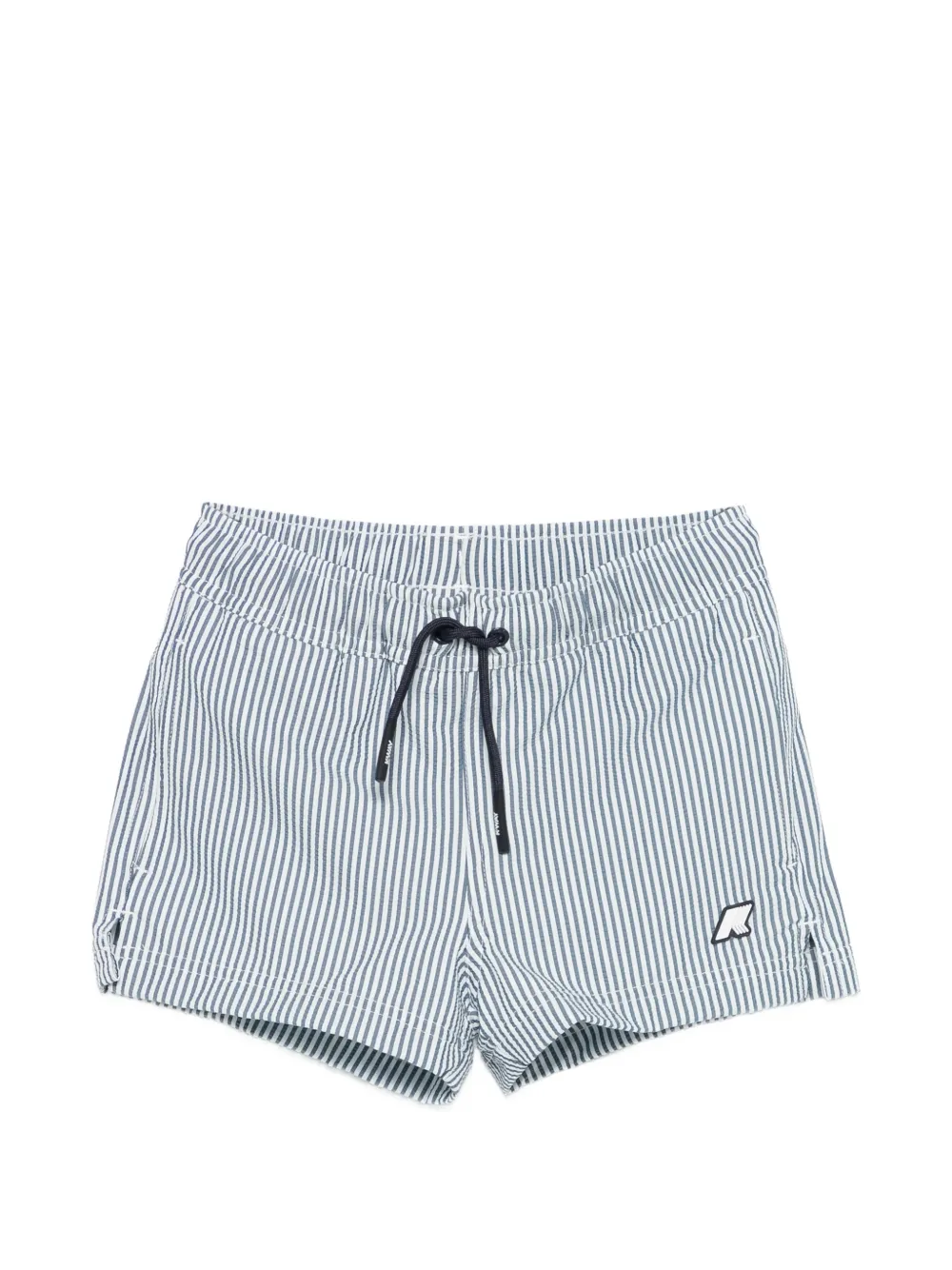 K Way Kids striped swim shorts - Blu