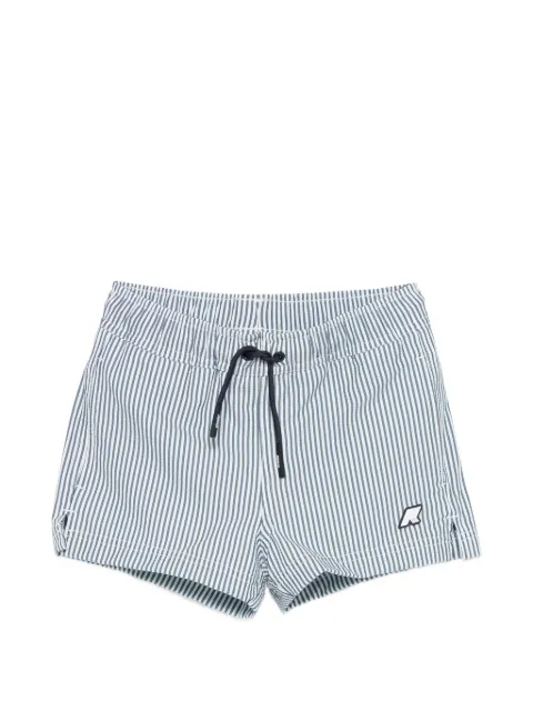 K Way Kids striped swim shorts