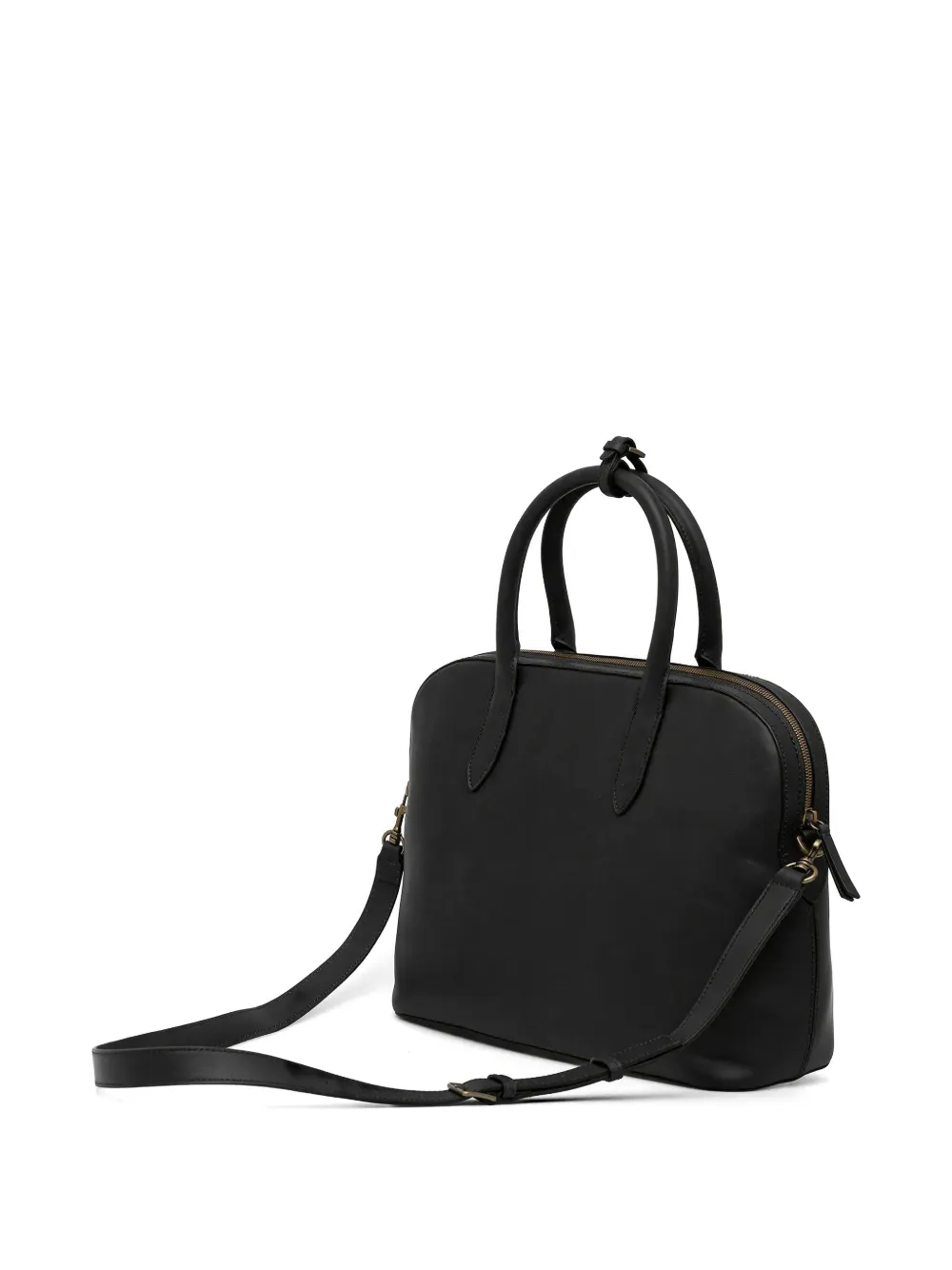 Marc O'Polo Shopper met logo Zwart