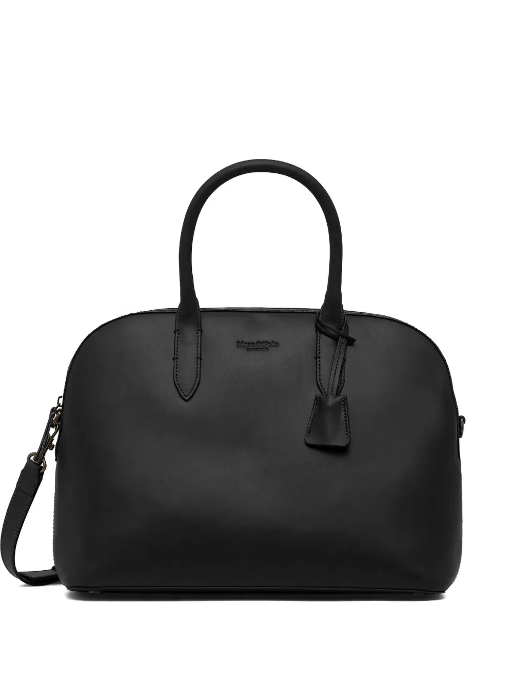 Marc O'Polo Borsa tote con logo - Nero