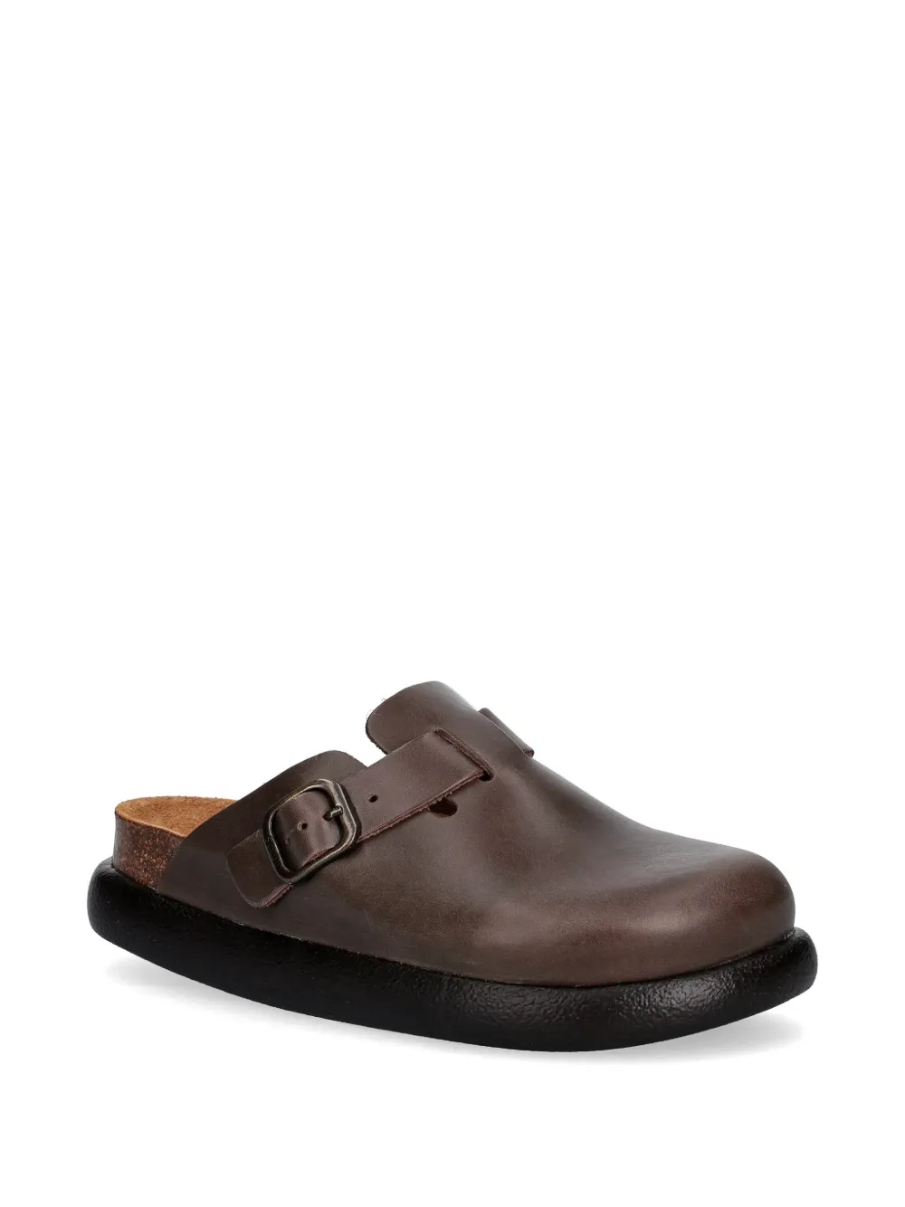 Fae Buckle-Strap Mules