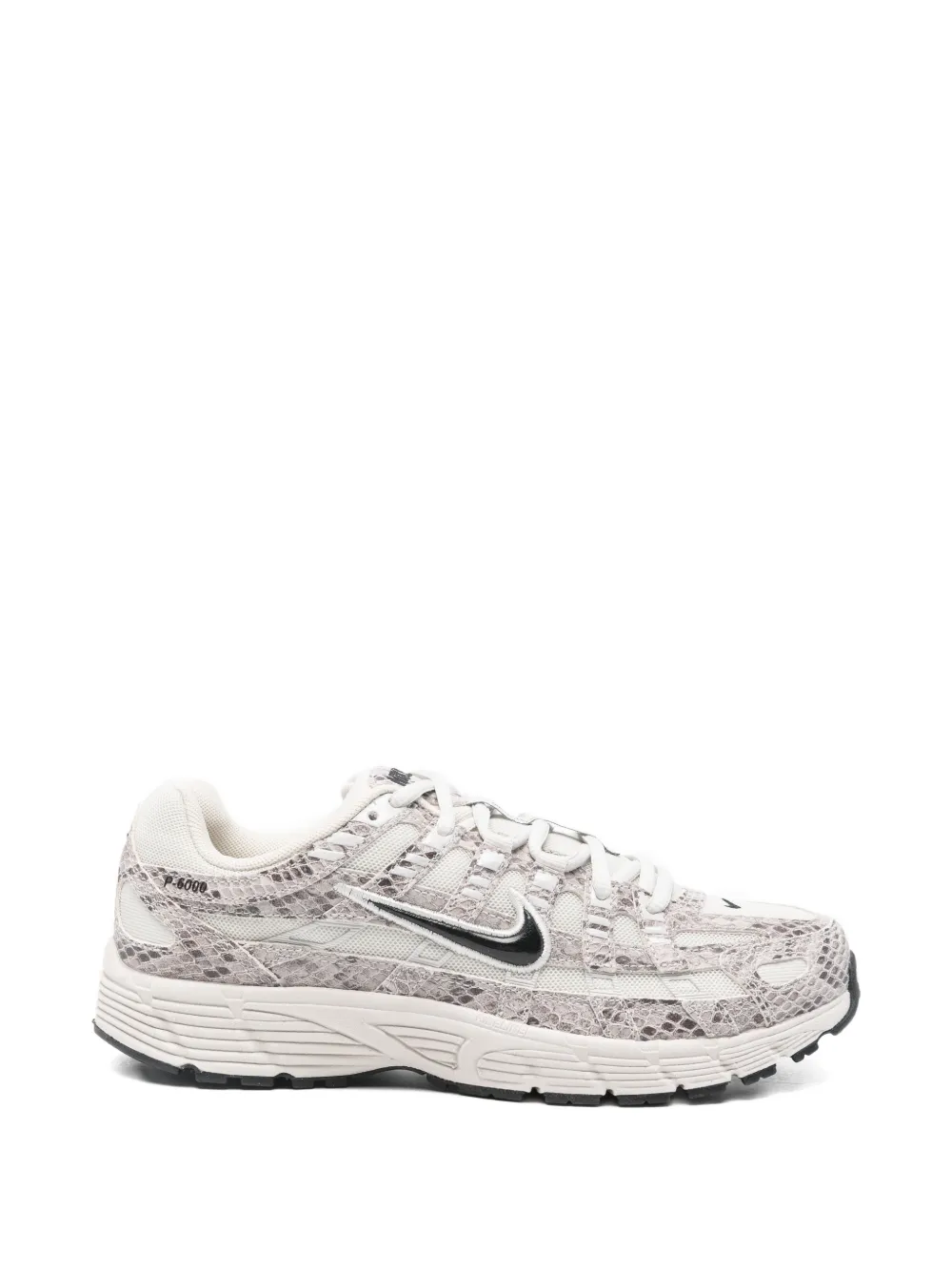 Nike P-6000 SE snakeskin-effect sneakers - Toni neutri