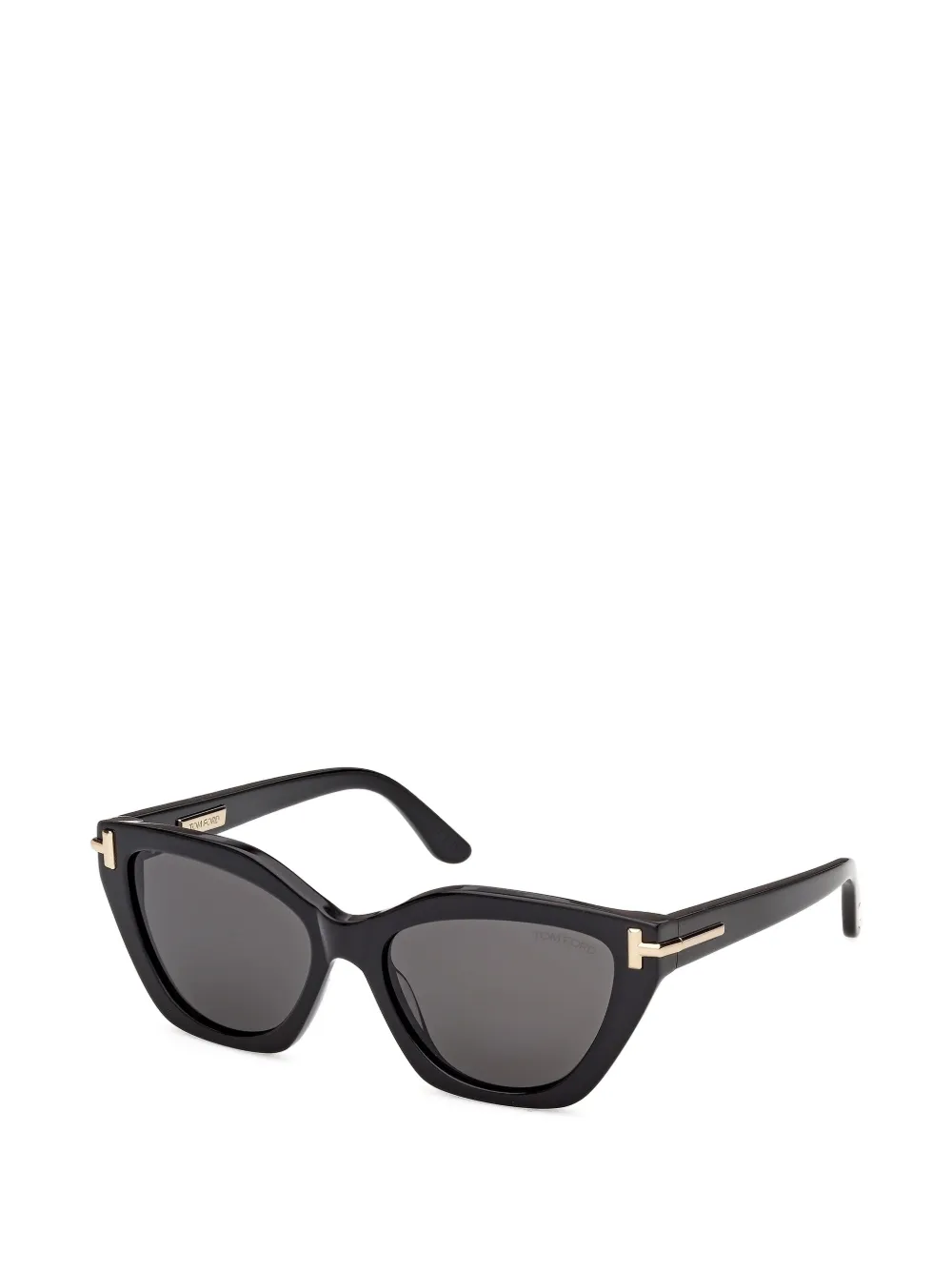 TOM FORD Eyewear Zonnebril met cat-eye montuur Zwart