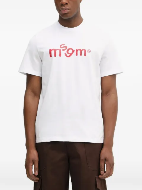 MSGM logo-print T-shirt
