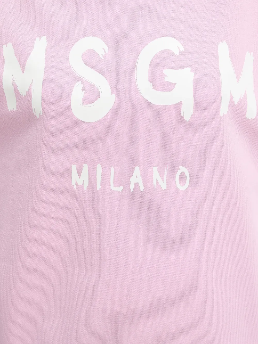 MSGM Hoodie met logodetail Roze