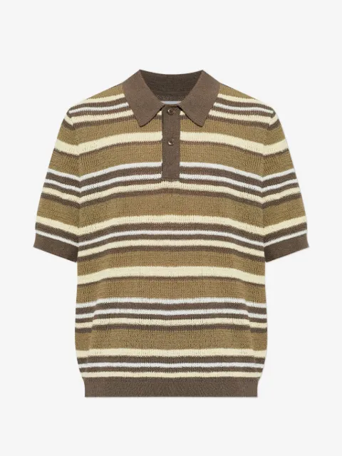 SAMSOE SAMSOE striped polo shirt