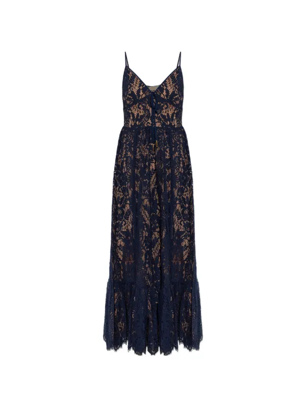 edikted floral tapestry lace up mini dress Garden Glam Floral Tapestry Lace-Up Mini Dress