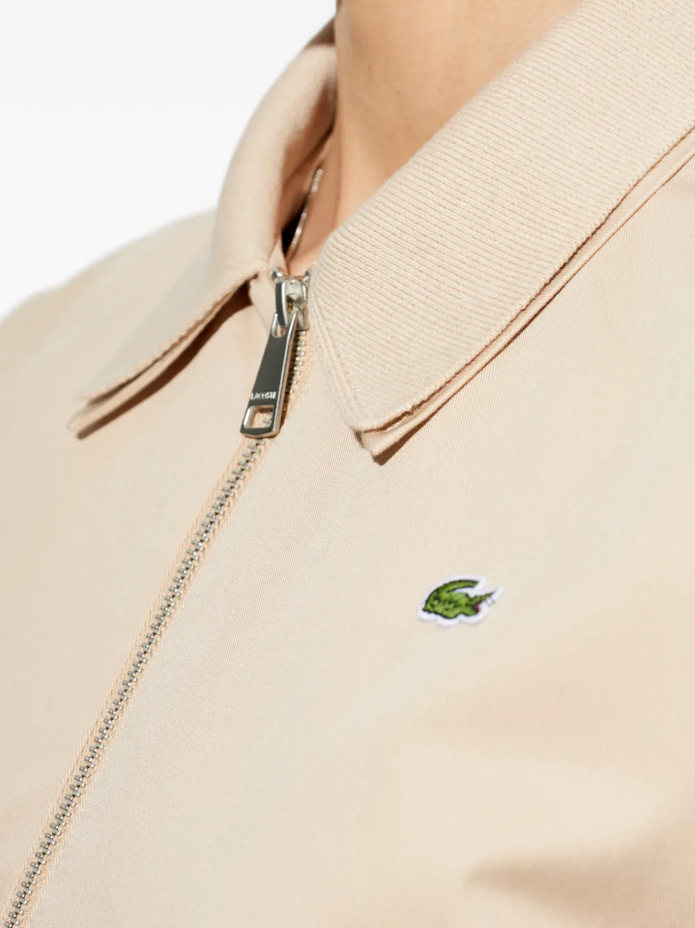 Lacoste ジップアップ ジャケット | ニュートラル | FARFETCH JP