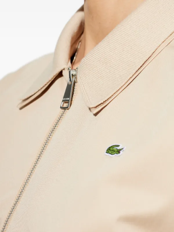 Lacoste ジップアップ ジャケット | ニュートラル | FARFETCH JP