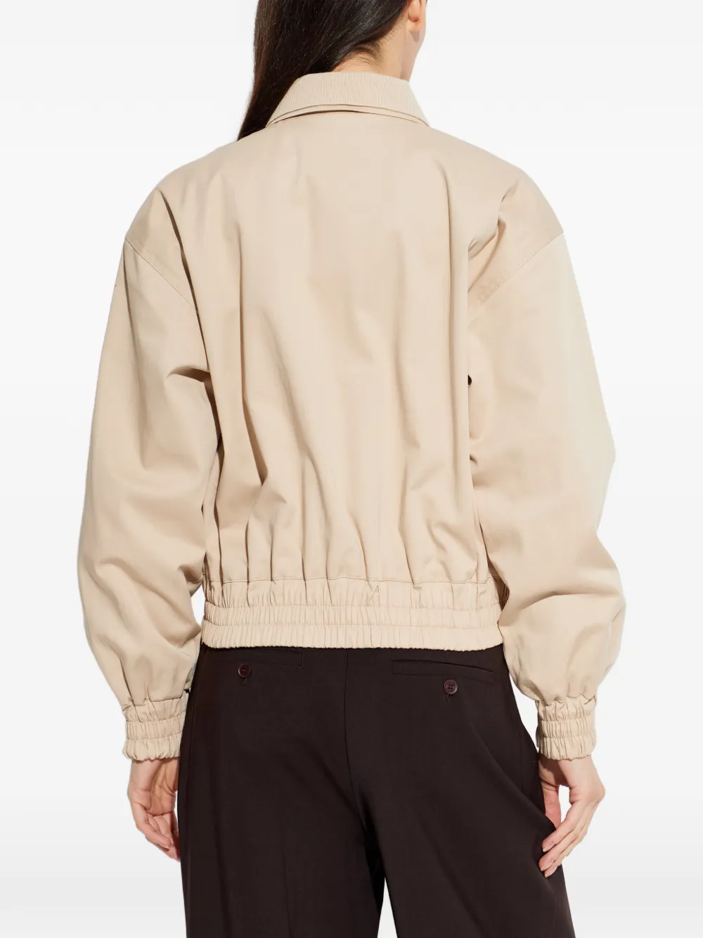 Lacoste ジップアップ ジャケット | ニュートラル | FARFETCH JP
