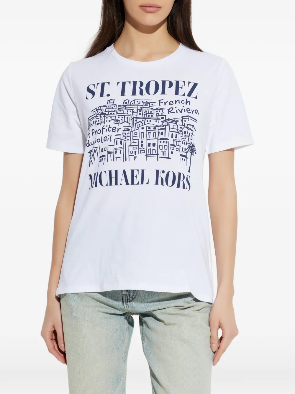  Michael Michael Kors Graphic T-shirt - White 