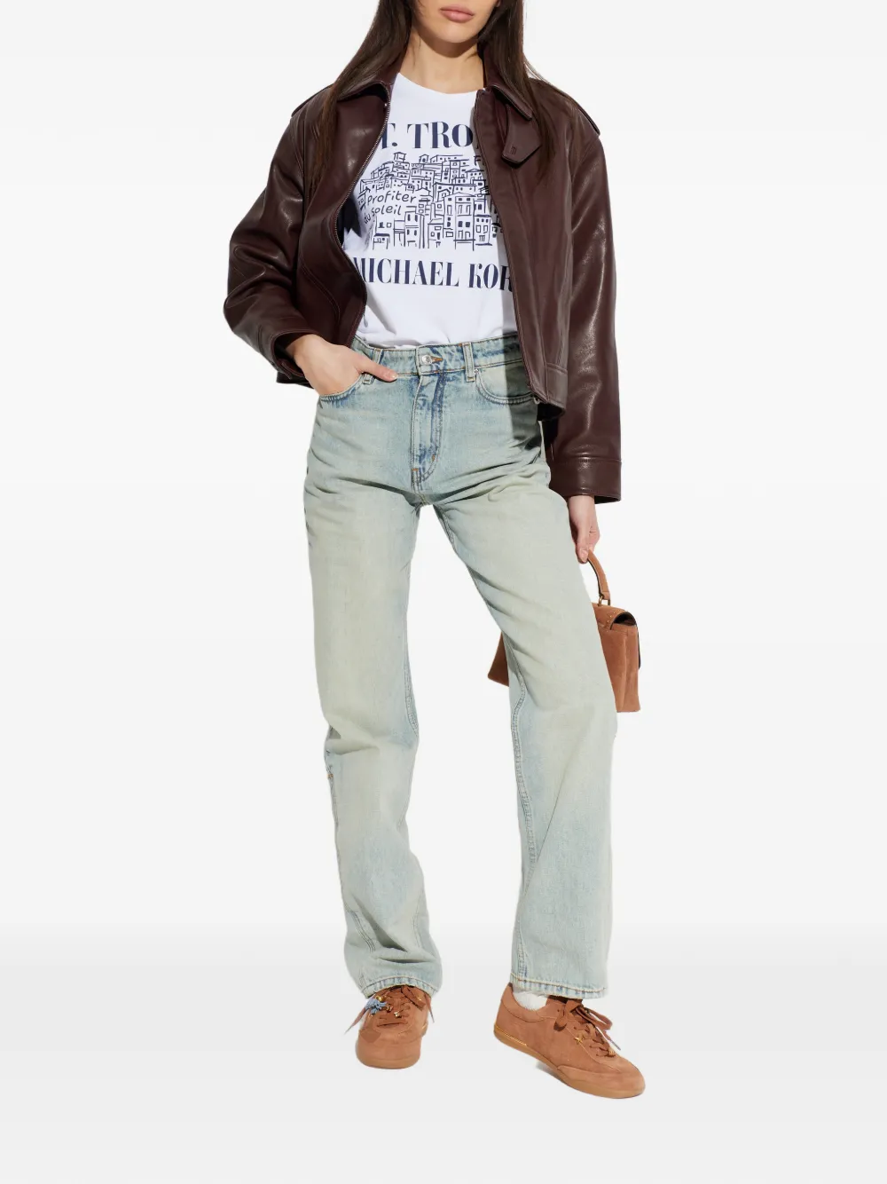  Michael Michael Kors Graphic T-shirt - White 