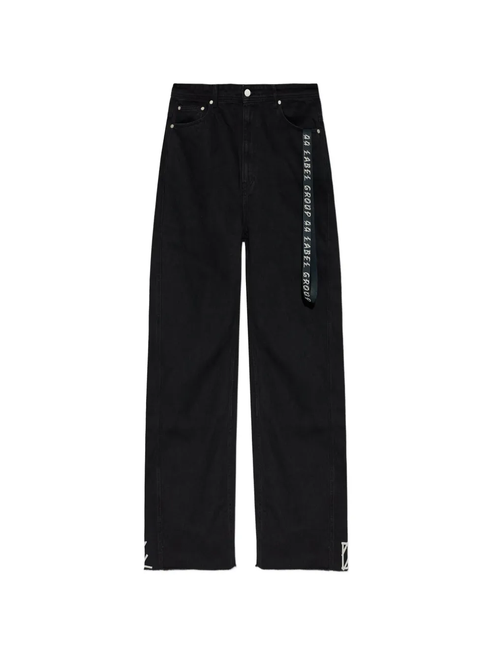 44 LABEL GROUP logo-trim trousers - Nero
