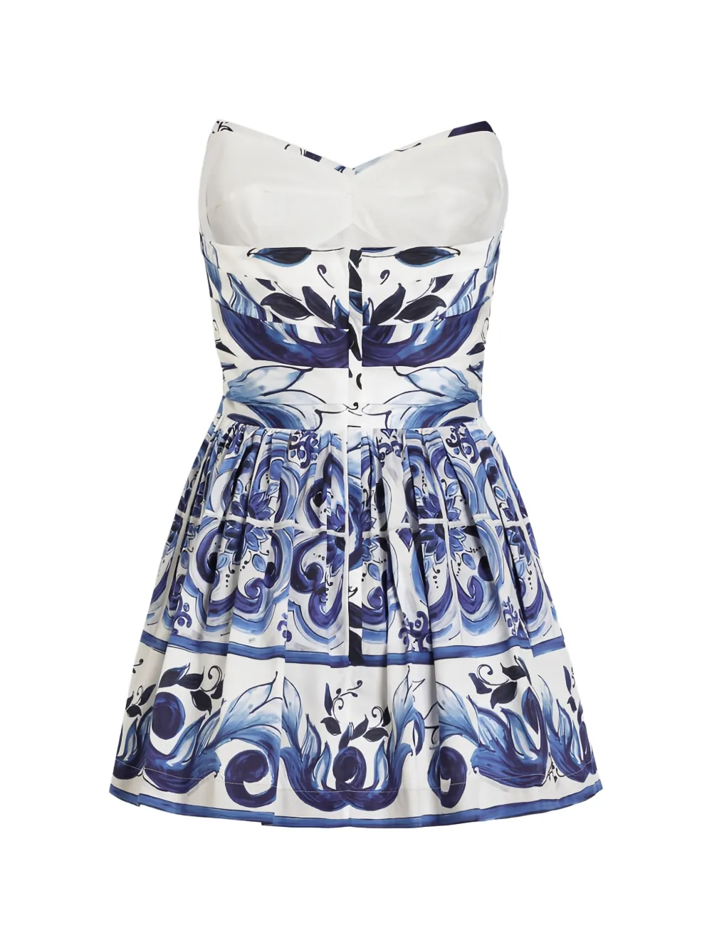Dolce & Gabbana Mouwloze midi-jurk Blauw