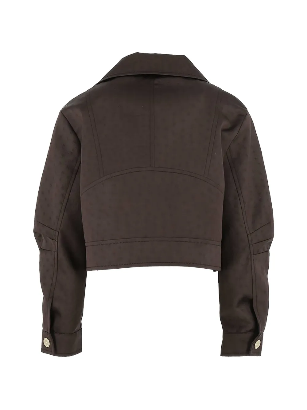  Elisabetta Franchi La Mia Bambina Patterned Jacket - Brown 