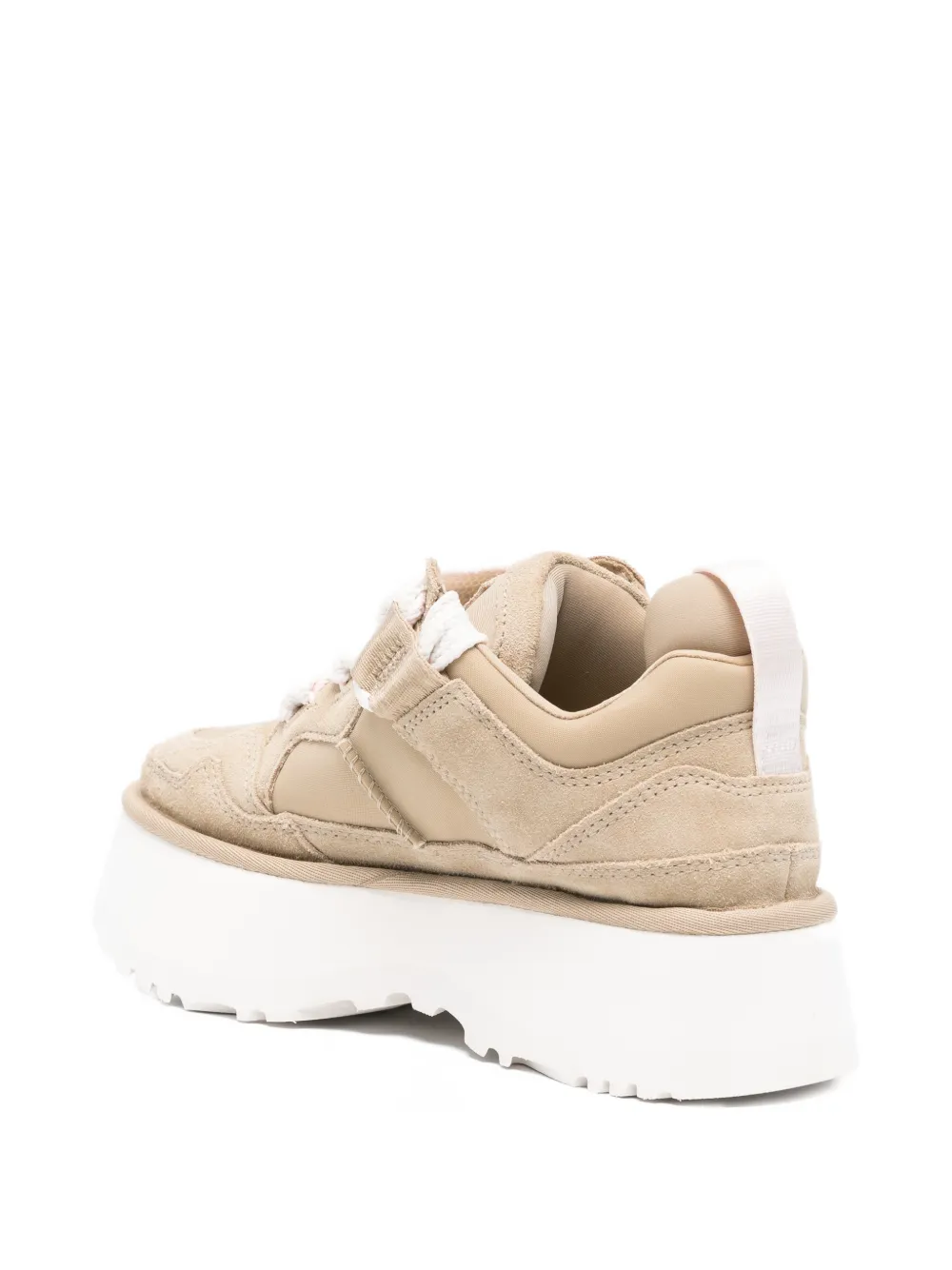 UGG Astromel lace-up platform sneakers Beige
