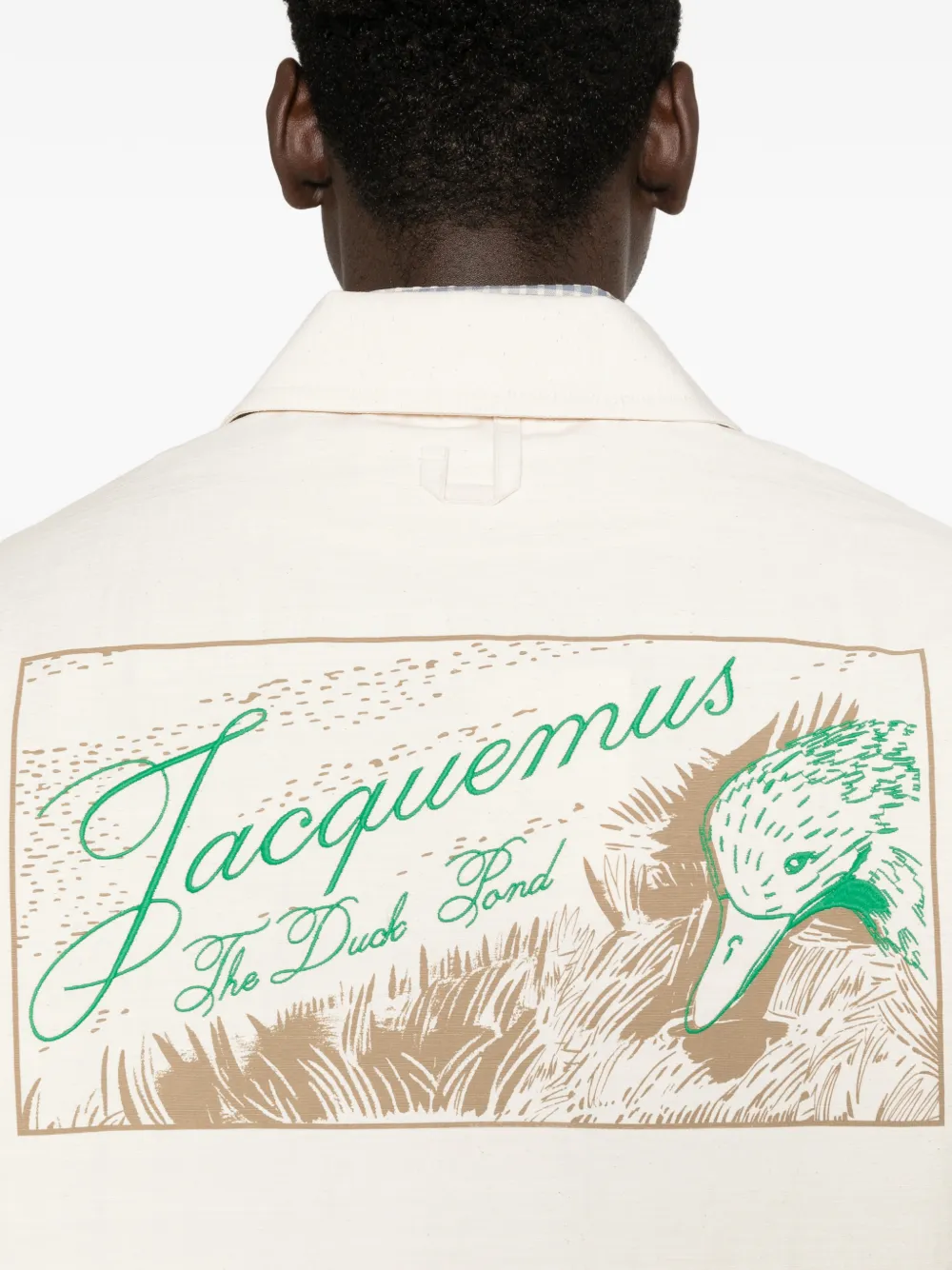 Jacquemus The Mecano overhemd Beige