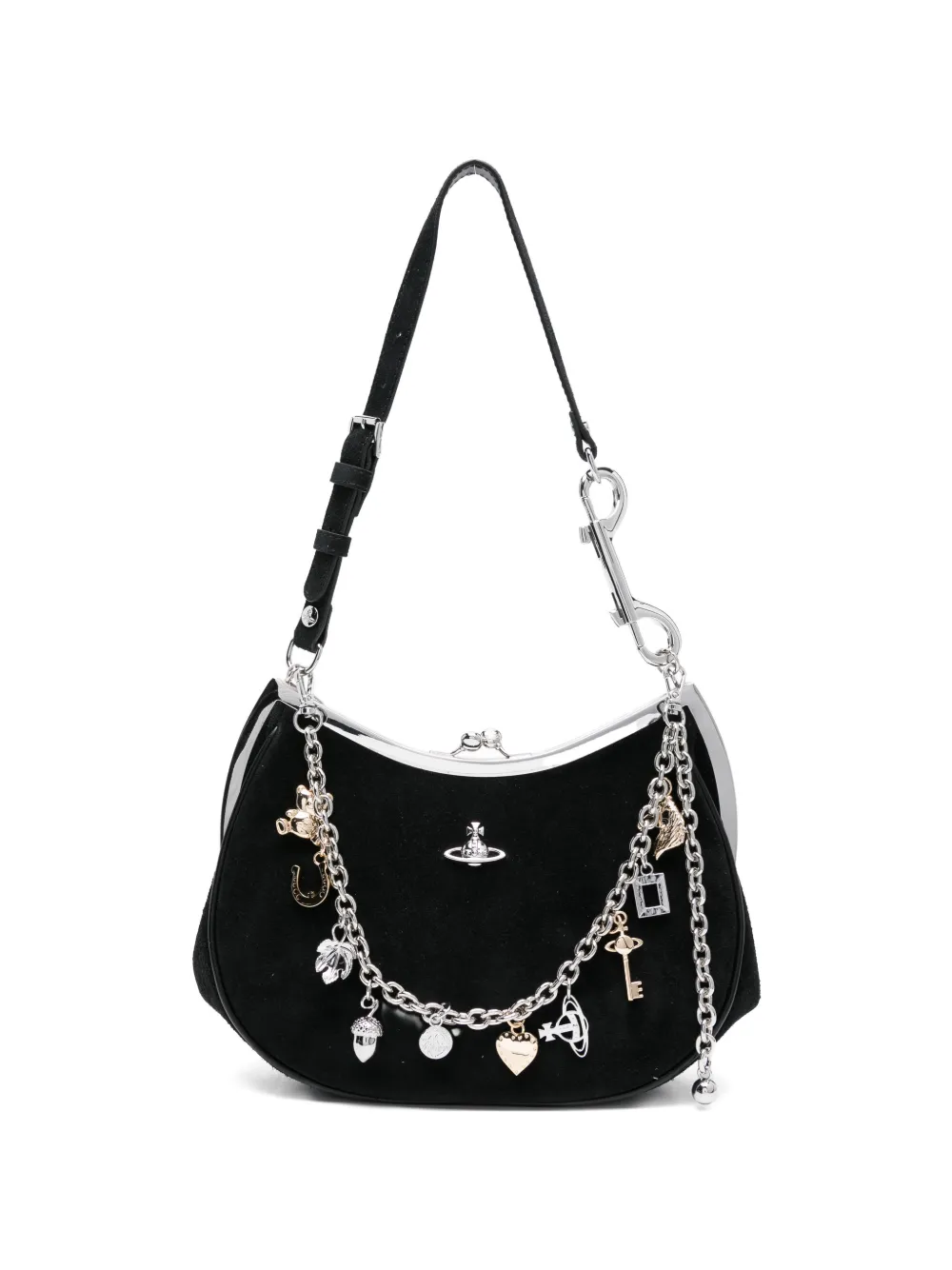 Vivienne Westwood Charm Frame shoulder bag - Nero