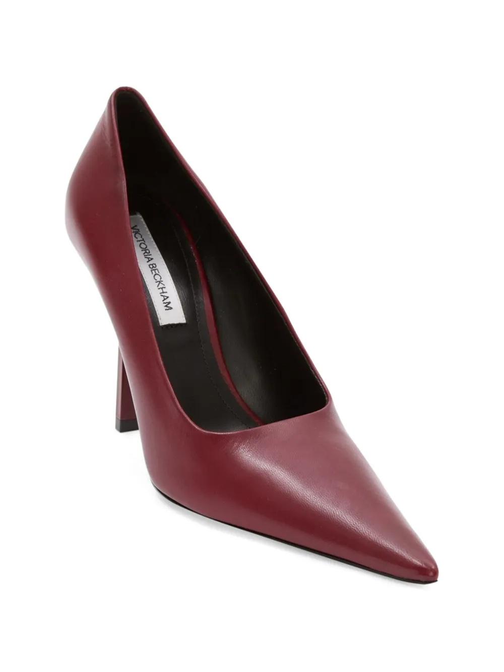 Victoria Beckham Stiletto leren pumps Rood